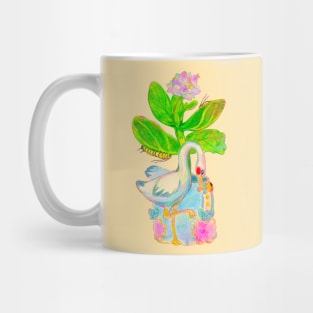 stork planter Mug